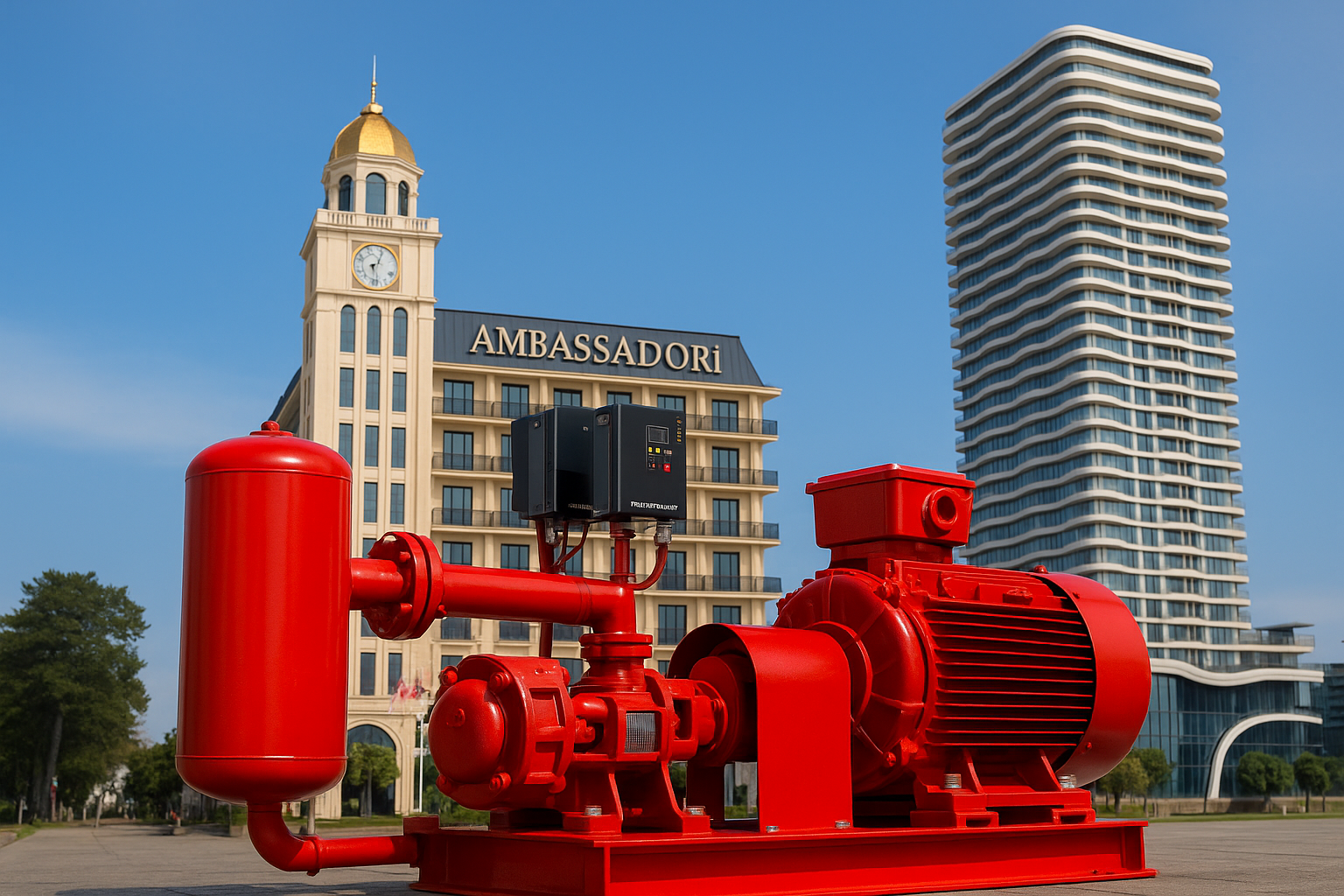 Standart Pompa NFPA 20 Uyumlu Yangın Pompalarıyla Gürcistan, Türkiye ve Rusya’da Güvenlikte Yeni Dönem | GÜÇLÜ STOK KAPASİTESİYLE